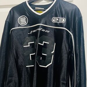 Black and White Sports Jersey